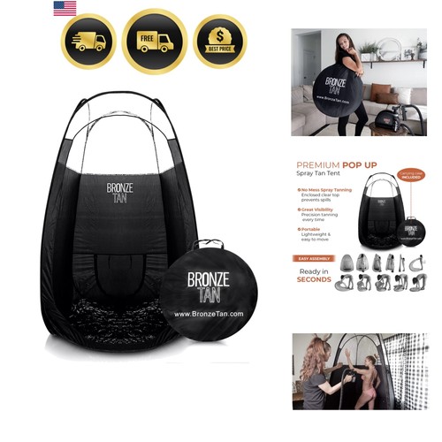 Pop spray tan tent - spray, for