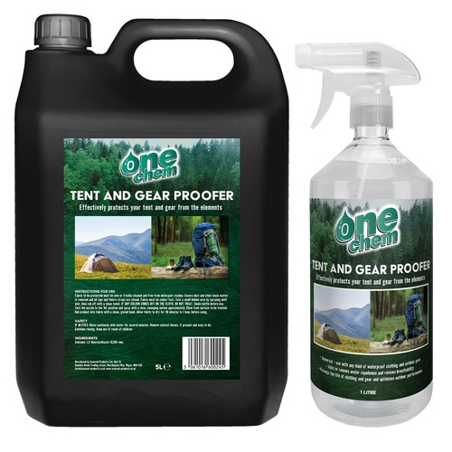 Tent and gear waterproofer - and,