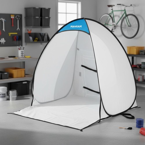 Portable 5x2 paint tent - ft,